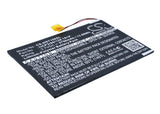 Battery for Nuvision TM1088C 1ICP3/90/128 1S1P 3.7V Li-Polymer 3750mAh / 13.88Wh