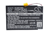 Battery for Nuvision TM1088C 1ICP3/90/128 1S1P 3.7V Li-Polymer 3750mAh / 13.88Wh