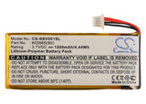Battery for Insignia NS-NAV01 602665(90) 3.7V Li-Polymer 1200mAh / 4.44Wh