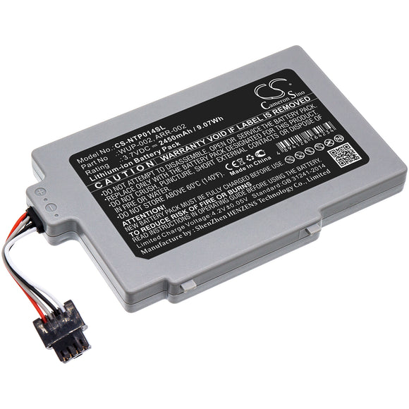 Battery for Nintendo Wii U 8G GamePad ARR-002, WUP-002 3.7V Li-ion 2450mAh / 9.0