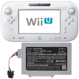 Battery for Nintendo Wii U 8G GamePad ARR-002, WUP-002 3.7V Li-ion 2450mAh / 9.0