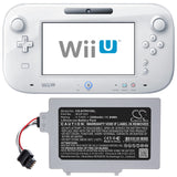 Battery for Nintendo Wii U GamePad WUP-001 WUP-001 3.7V Li-ion 3200mAh / 11.84Wh