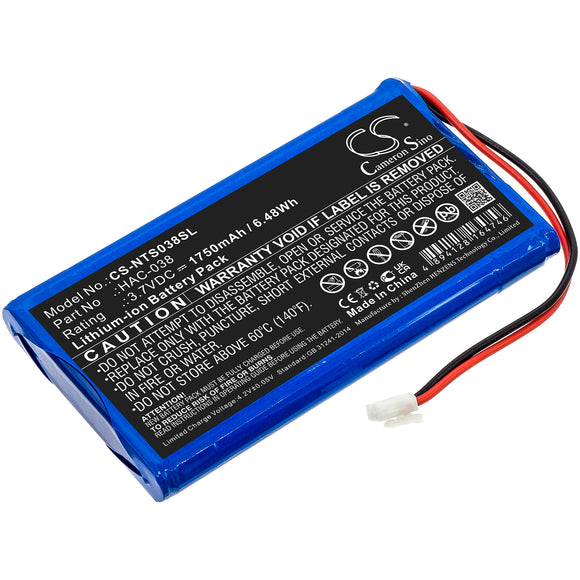 Battery for Nintendo Home Circuit HAC-038 3.7V Li-ion 1750mAh / 6.48Wh