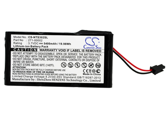 Battery for Netapp C3300 271-00002, ES-3098 3.7V Li-ion 5400mAh / 19.98Wh