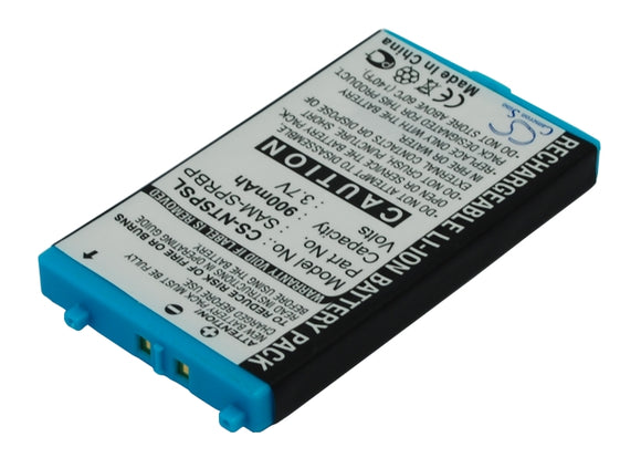 Battery for Nintendo GBA SP AGS-003, SAM-SPRBP 3.7V Li-ion 900mAh / 3.33Wh