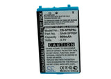 Battery for Nintendo GBA SP AGS-003, SAM-SPRBP 3.7V Li-ion 900mAh / 3.33Wh