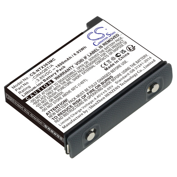 Battery for Insta360 One X3  CINAQBT/A 3.85V Li-ion 1800mAh / 6.93Wh