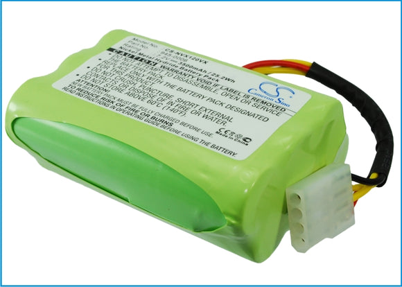 Battery for Neato XV-14 205-0001, 945-0005, 945-0006, 945-0024 7.2V Ni-MH 3500mA