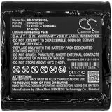 Battery for Noyes W2003M 3900-05-001 14.4V Li-ion 2600mAh / 37.44Wh