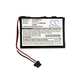 Battery for Custom Battery Packs CS-OEM123 3.7V Li-ion 1250mAh / 4.63Wh