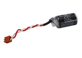 Battery for Omron CJ1G CPM2A-BAT01 3.6V Li-MnO2 1000mAh / 3.60Wh