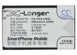 Battery for OPPO A129 BLT021 3.7V Li-ion 950mAh / 3.52Wh