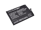 Battery for Oneplus X Dual Sim BLP607 3.8V Li-Polymer 2400mAh / 9.12Wh