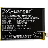 Battery for OPPO R15 Neo Dual SIM TD-LTE BLP673 3.85V Li-Polymer 4200mAh / 16.17