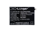 Battery for OPPO A53 BLP601 3.8V Li-Polymer 2900mAh / 11.02Wh