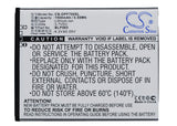 Battery for OPPO 1107 BLP583 3.7V Li-ion 1500mAh / 5.55Wh