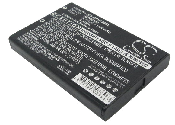 Battery for Denso BHT500 BT-50L 3.7V Li-ion 1100mAh / 4.07Wh