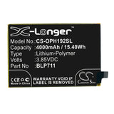 Battery for OPPO CPH1923  BLP711 3.85V Li-Polymer 4000mAh / 15.40Wh