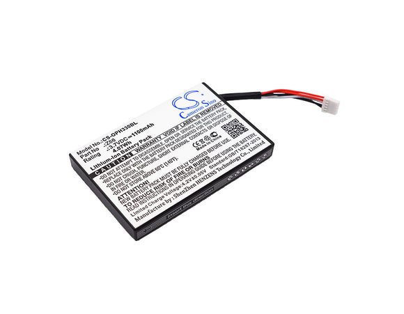 Battery for Opticon OPI-3301i C2013, OPR33015505-0-00, Z66 3.7V Li-ion 1100mAh /