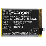 Battery for OPPO K9X BLP913 3.87V Li-Polymer 4800mAh / 18.58Wh