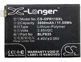 Battery for OPPO R11 BLP635 3.85V Li-Polymer 3000mAh / 11.55Wh