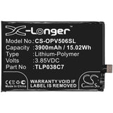 Battery for Alcatel OT-5060A  TLP038C7 3.85V Li-Polymer 3900mAh / 15.02Wh