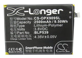 Battery for OPPO Find 5 BLP539 3.8V Li-Polymer 2500mAh / 9.50Wh