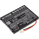 Battery for Audioline BabySense 5 Video 494521P, BPCK1500LI 3.7V Li-Polymer 1400
