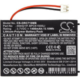 Battery for Oricom SC701 3.7V Li-Polymer 1400mAh / 5.18Wh