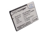 Battery for USCellular One Touch Shockwave CAB60BA000C1, TLiB60B 3.7V Li-ion 145