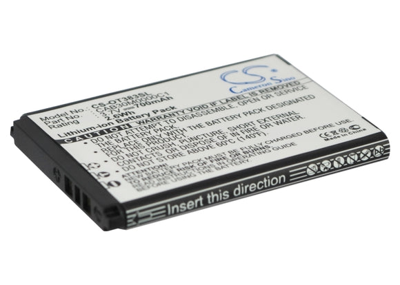 Battery for Alcatel One Touch S320 B-U8C, CAB2170000C1, CAB2170000C2, CAB217000C
