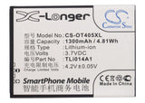 Battery for Alcatel One Touch S Pop CAB1400002C1, CAB31C00002C1, TLi014A1 3.7V L