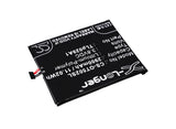 Battery for Alcatel OT-5025D CAC2910008C1, TLp029A1 3.8V Li-Polymer 2900mAh / 11