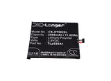 Battery for Alcatel OT-5025D CAC2910008C1, TLp029A1 3.8V Li-Polymer 2900mAh / 11