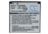 Battery for Alcatel OT-606C CAB31C0000C1, OT-BY23 3.7V Li-ion 700mAh