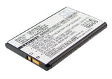 Battery for Alcatel OT-E805A 3DS10241AAAA, 3DS10744AAAA, 3DS11080AAAA, B-VLE56, 
