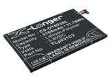 Battery for Alcatel One Touch M812C TLP031C1, TLp031C2 3.8V Li-Polymer 3100mAh /