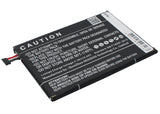 Battery for Orange Nura TLP031C1, TLP031C2 3.8V Li-Polymer 3100mAh / 11.78Wh