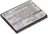 Battery for Alcatel OT-906 BY74, CAB31K0000C1, TB-5J 3.7V Li-ion 1000mAh / 3.7Wh