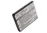 Battery for Alcatel OT-906 BY74, CAB31K0000C1, TB-5J 3.7V Li-ion 1000mAh / 3.7Wh