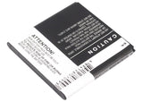 Battery for TCL A980 CAB1500007C1, CAB32A0001C1, TLiB5AB 3.7V Li-ion 1650mAh / 6