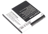 Battery for Alcatel One Touch 918 Mix CAB32A0001C1, TLiB5AB 3.7V Li-ion 1650mAh 