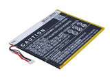 Battery for Alcatel OT-9006W TLP028AC, TLp028AD, TLp034B 3.8V Li-Polymer 2800mAh