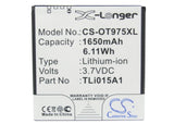 Battery for Vodafone VF-975N TLi015A1 3.7V Li-ion 1650mAh / 6.11Wh