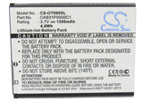 Battery for Alcatel One Touch 990A BY71, CAB31P0000C1, CAB31P0001C1, TB-4T005820