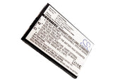 Battery for TCL W989 3.7V Li-ion 1500mAh / 5.55Wh