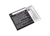 Battery for Alcatel One Touch A463 TLi011A1 3.7V Li-ion 1450mAh / 5.37Wh