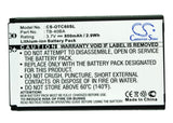 Battery for TCL E330 3.7V Li-ion 800mAh
