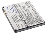 Battery for Alcatel One Touch C835 3DSO9909AAAM, B-K7, T5000554AAAA 3.7V Li-ion 