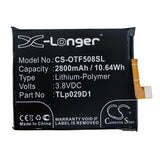 Battery for Alcatel 5052Y TLp029D1 3.8V Li-Polymer 2800mAh / 10.64Wh